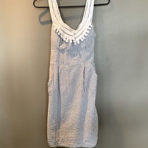 Sequin hearts summer dress. Built in bra and pockets!